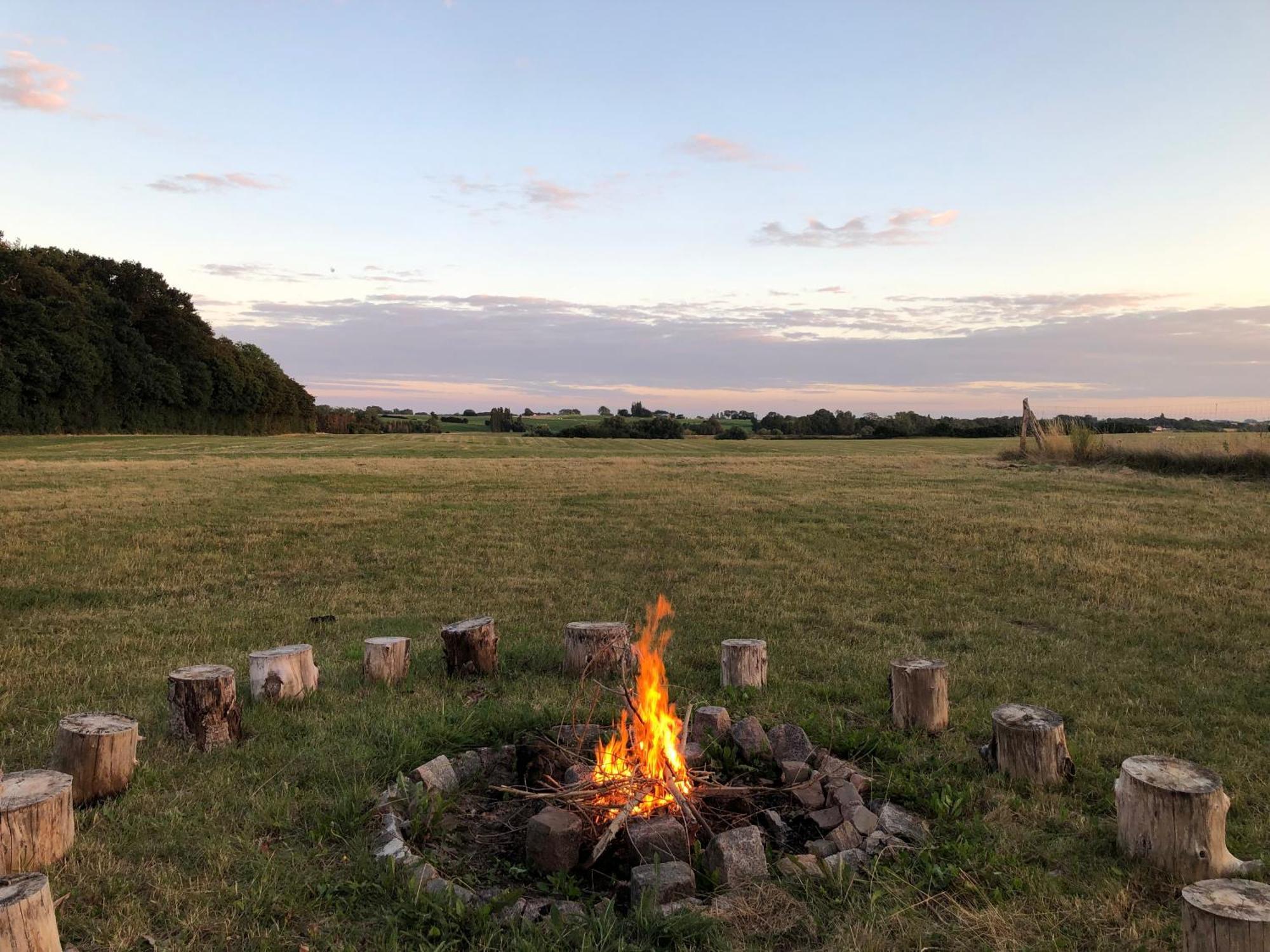 Hotel Helles Have Glamping Stege Exterior foto