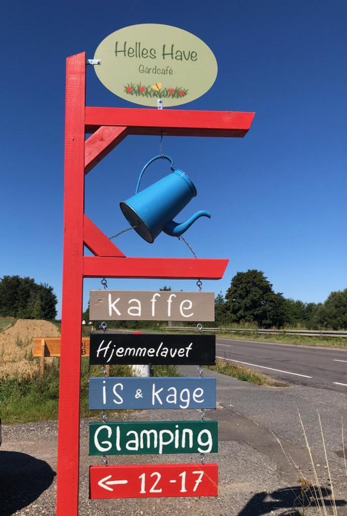 Hotel Helles Have Glamping Stege Exterior foto