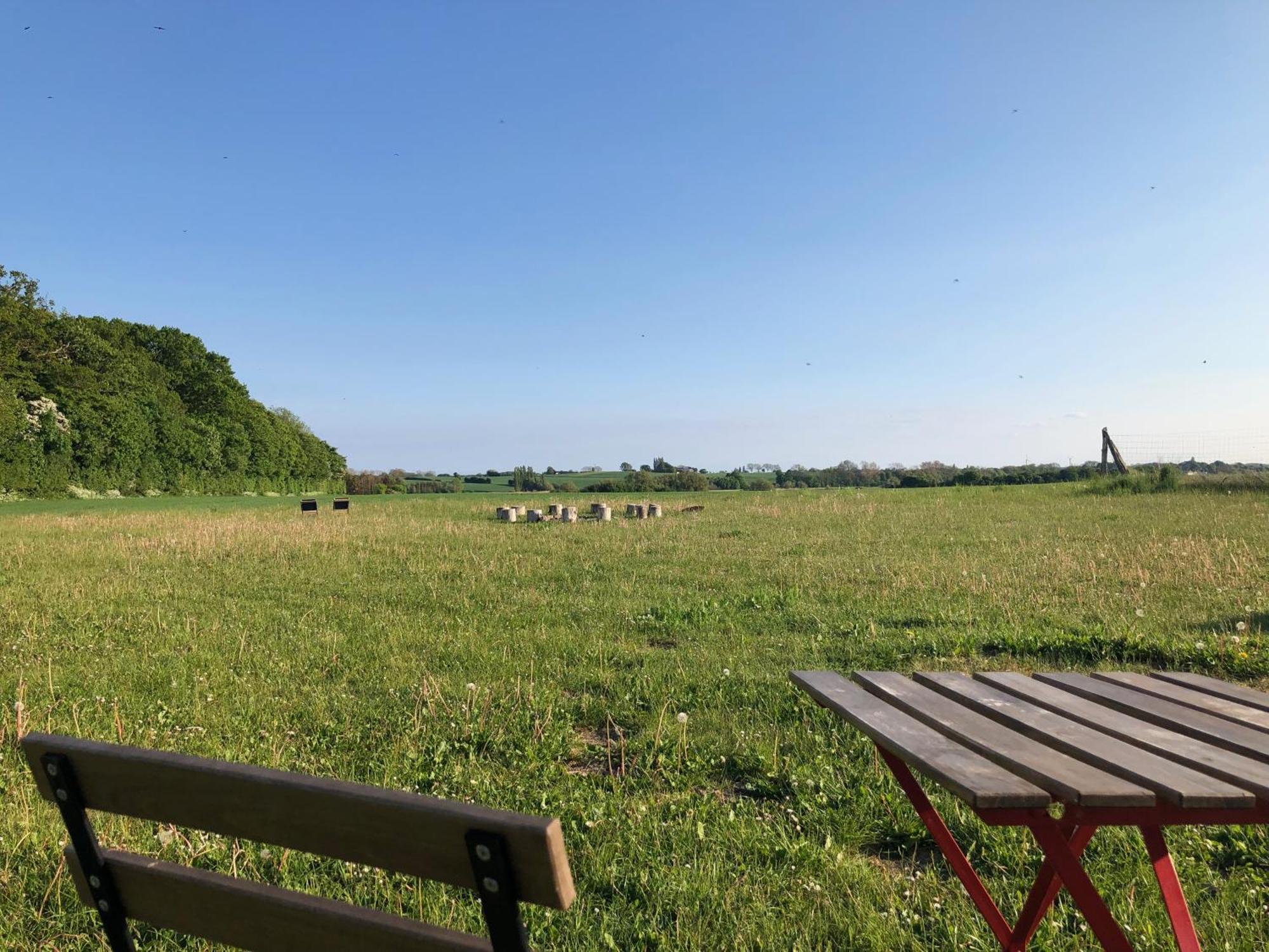 Hotel Helles Have Glamping Stege Exterior foto