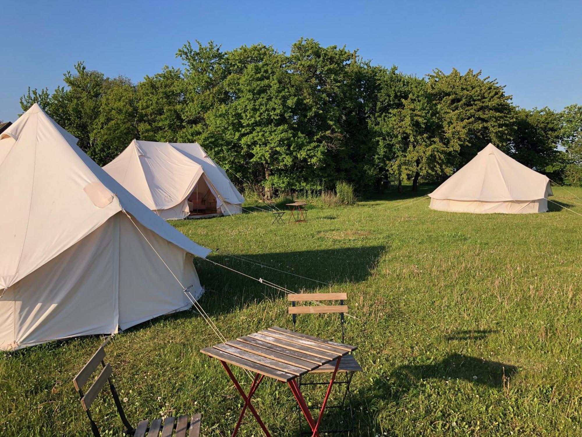 Hotel Helles Have Glamping Stege Exterior foto